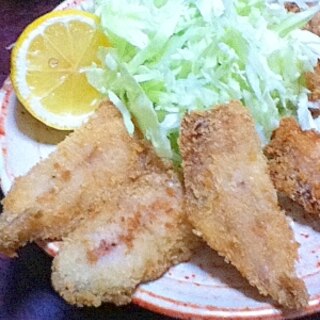 小鯵deチーズ風味な一口アジフライ。